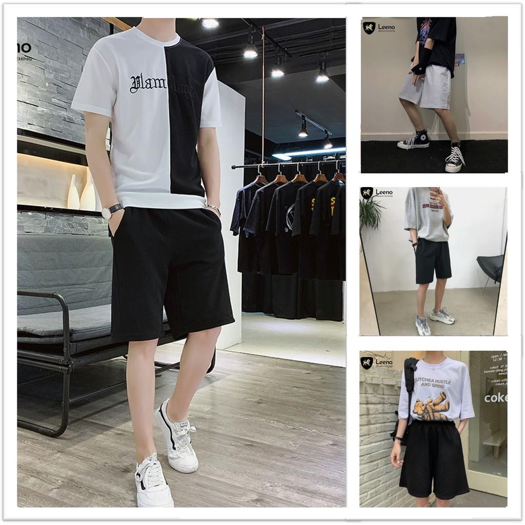 Quần short thun nam nữ, quần đùi trơn Unisex