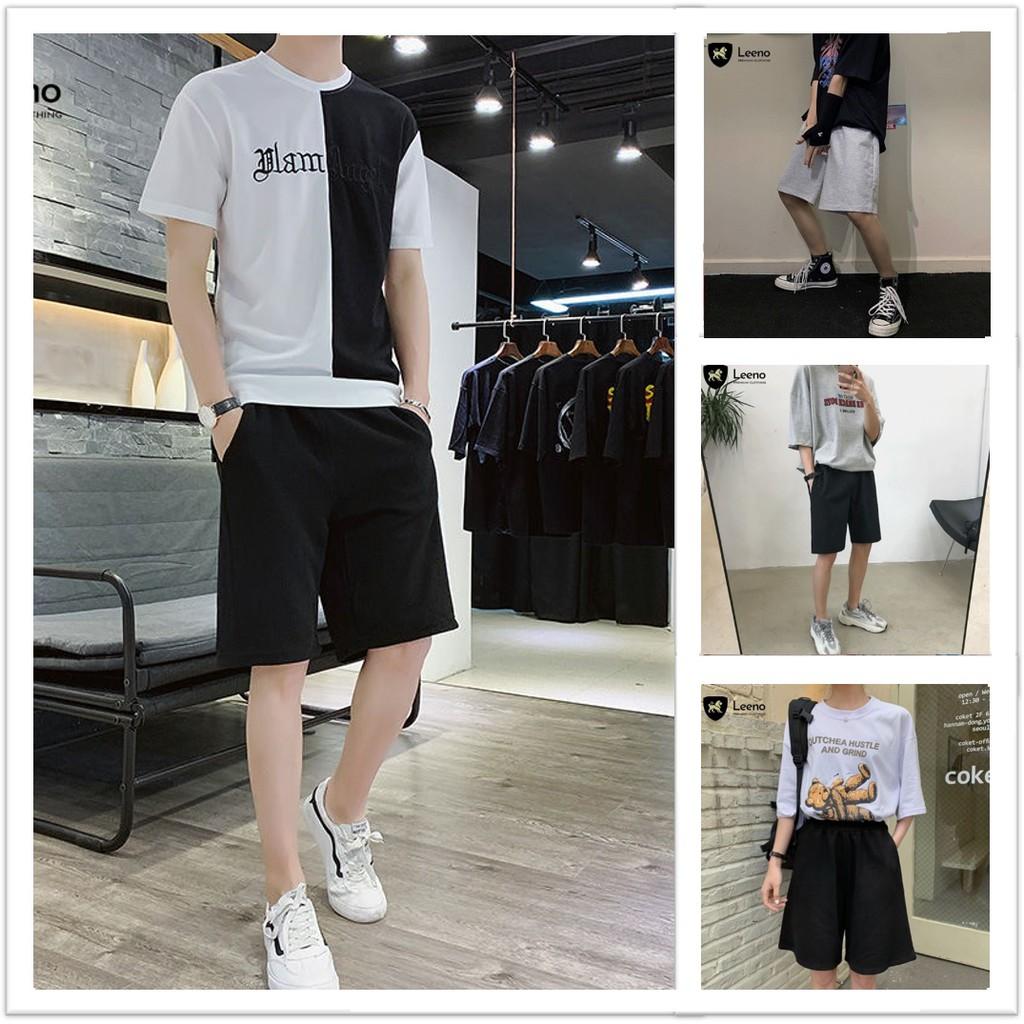 Quần short thun nam nữ, quần đùi trơn Unisex