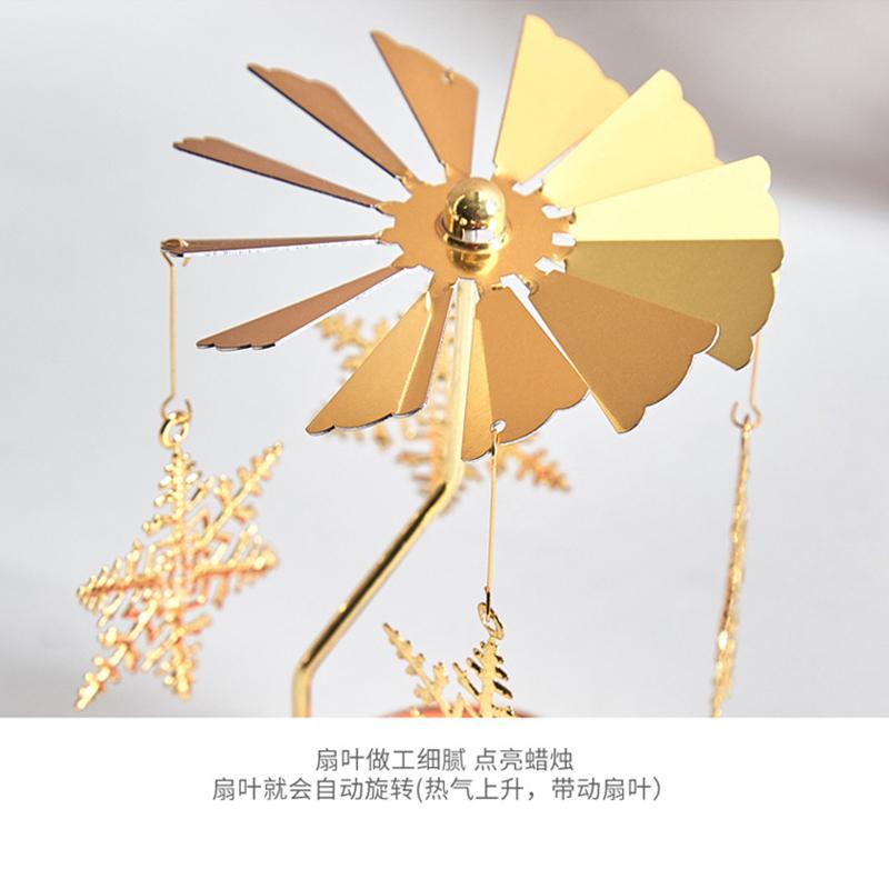 Giá để nến hình cối xay gió lãng mạn