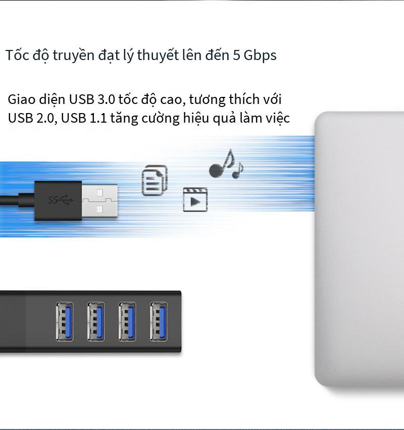 Bộ chia một đến bốn usb2.0hub thuận lợi nhất cắm hàng nhỏ Hub 4 cổng máy tính xách tay mở rộng usb máy tính để bàn