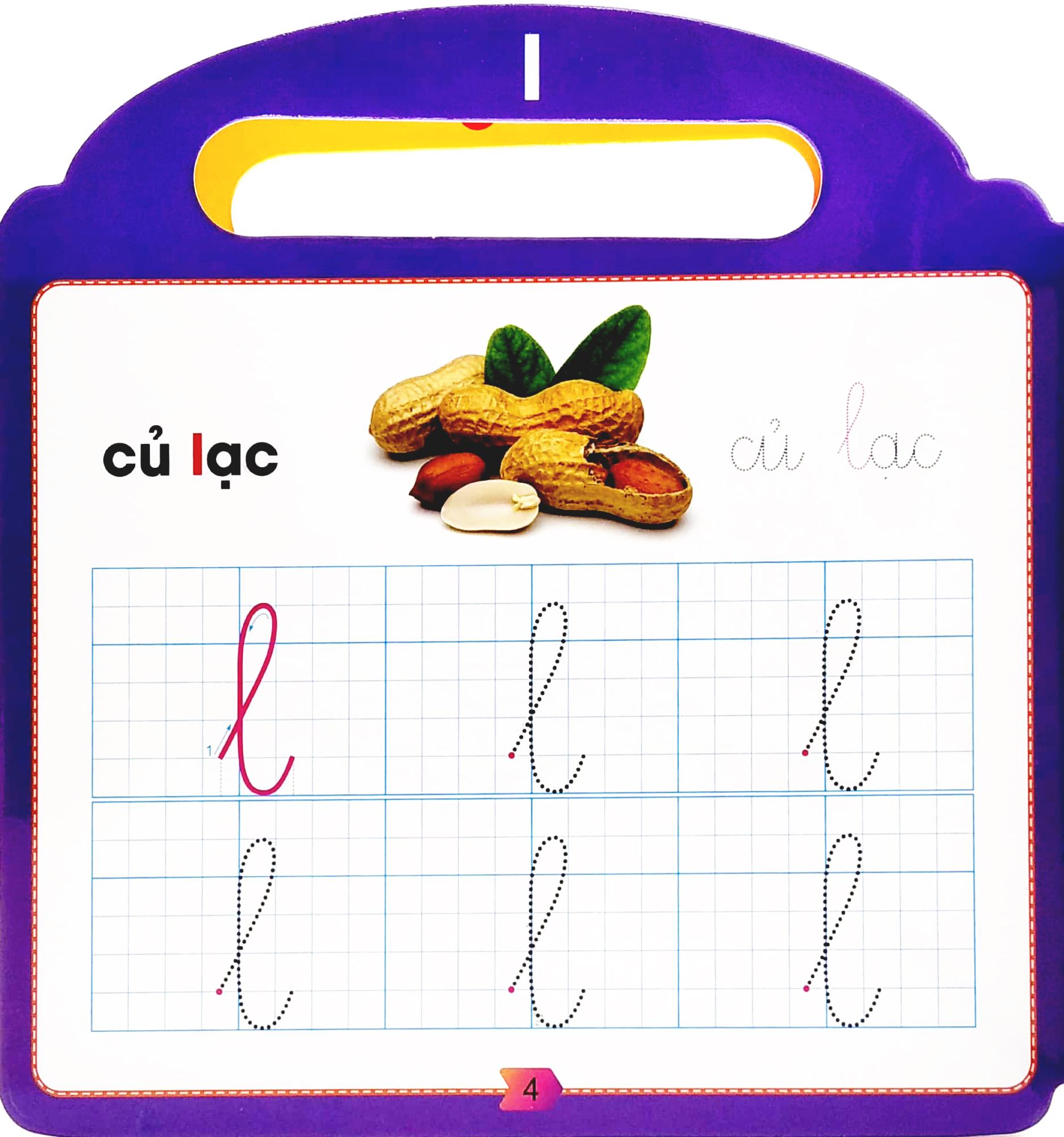 Chuẩn Bị Cho Bé Tới Trường - Chữ Cái - Tập 1 (3-6 Tuổi)