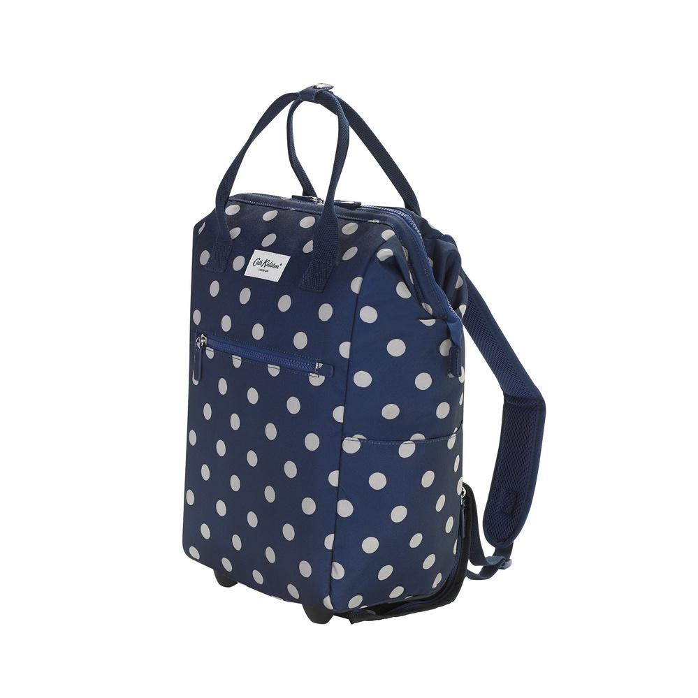 Cathkidston-Frame Wheeled Backpack Button Spot-1041958