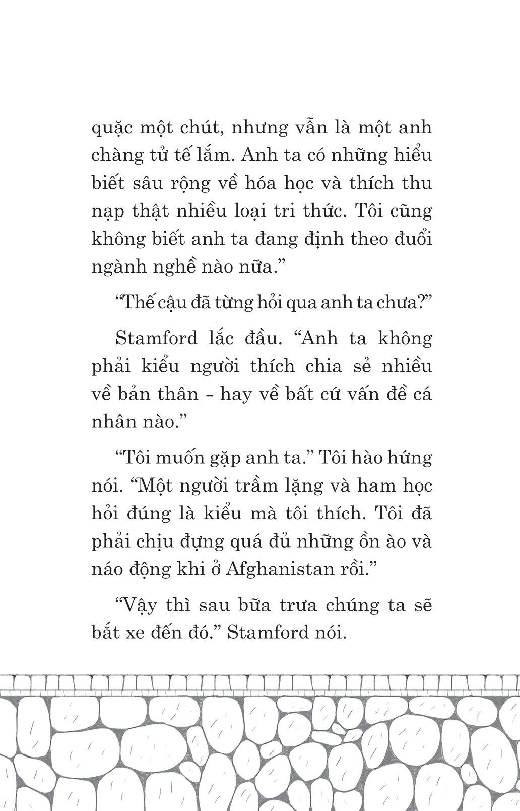 Tuyển Tập Sherlock Holmes - Những Bí Mật Và Báu Vật Bị Đánh Cắp - Sợi Chỉ Đỏ