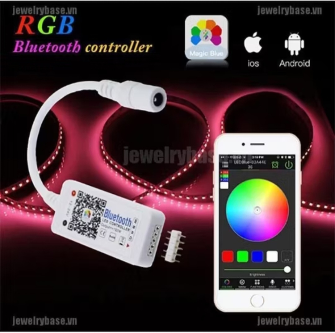 BỘ MẠCH ĐIỀU KHIỂN DÂY LED TỪ XA QUA ÁP ĐIỆN THOẠI CỰC ĐẸP