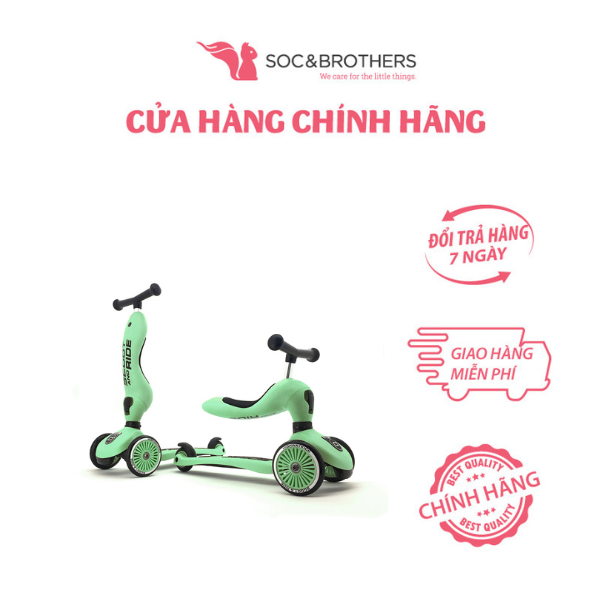 Xe scooter trẻ em Scoot and Ride Highwaykick 1 màu Kiwi