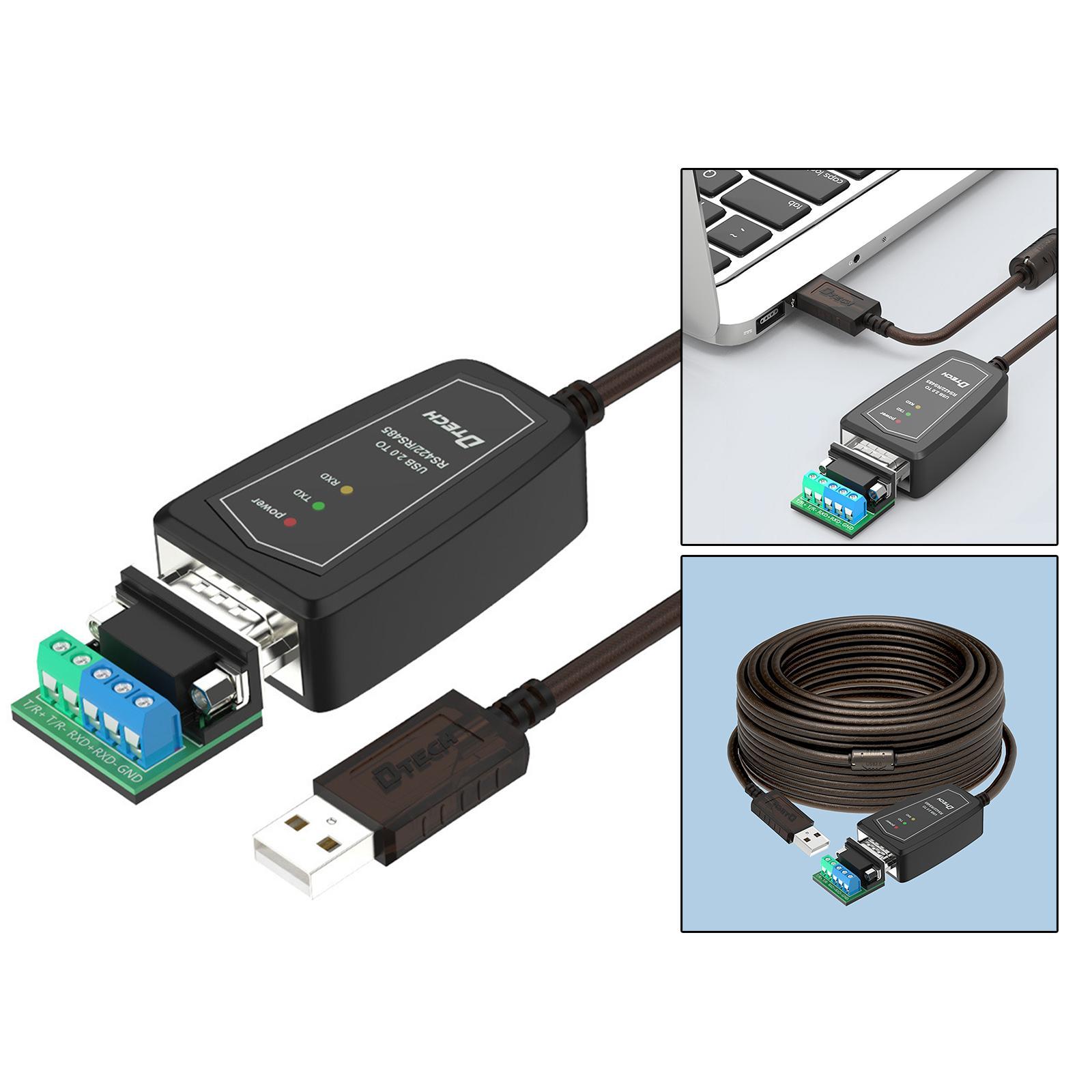 USB to RS422 or RS485 Serial Port Converter Adapters Cable 600W Anti-Surge Cable