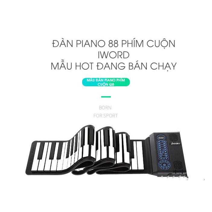 Dụng cụ nhạc cụ Piano Phím Cuộn có thể xếp gọn - AsiaMart88