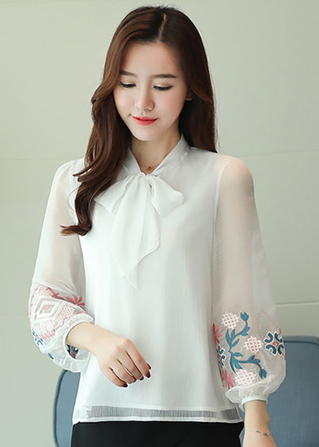 Áo Kiểu Nữ - Trắng