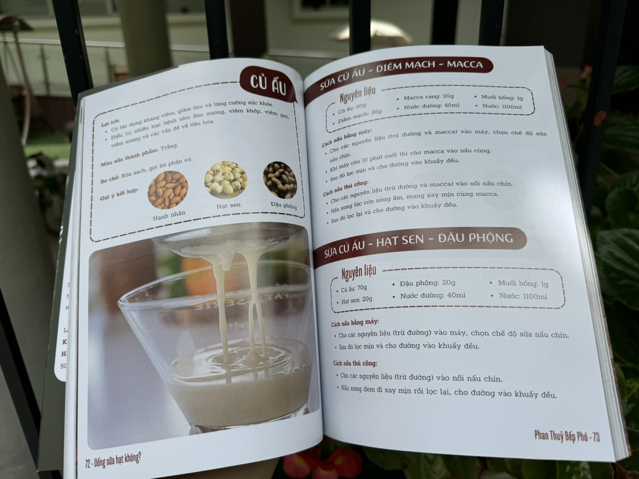(In màu toàn bộ) UỐNG SỮA HẠT KHÔNG? - 101+ công thức sữa hạt và những sản phẩm khác từ hạt - Phan Thuỷ Bếp phó - Thái Hà - NXB Công Thương