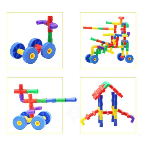 Đồ Chơi Lắp Ráp Dạng Ống Nước Cho Bé