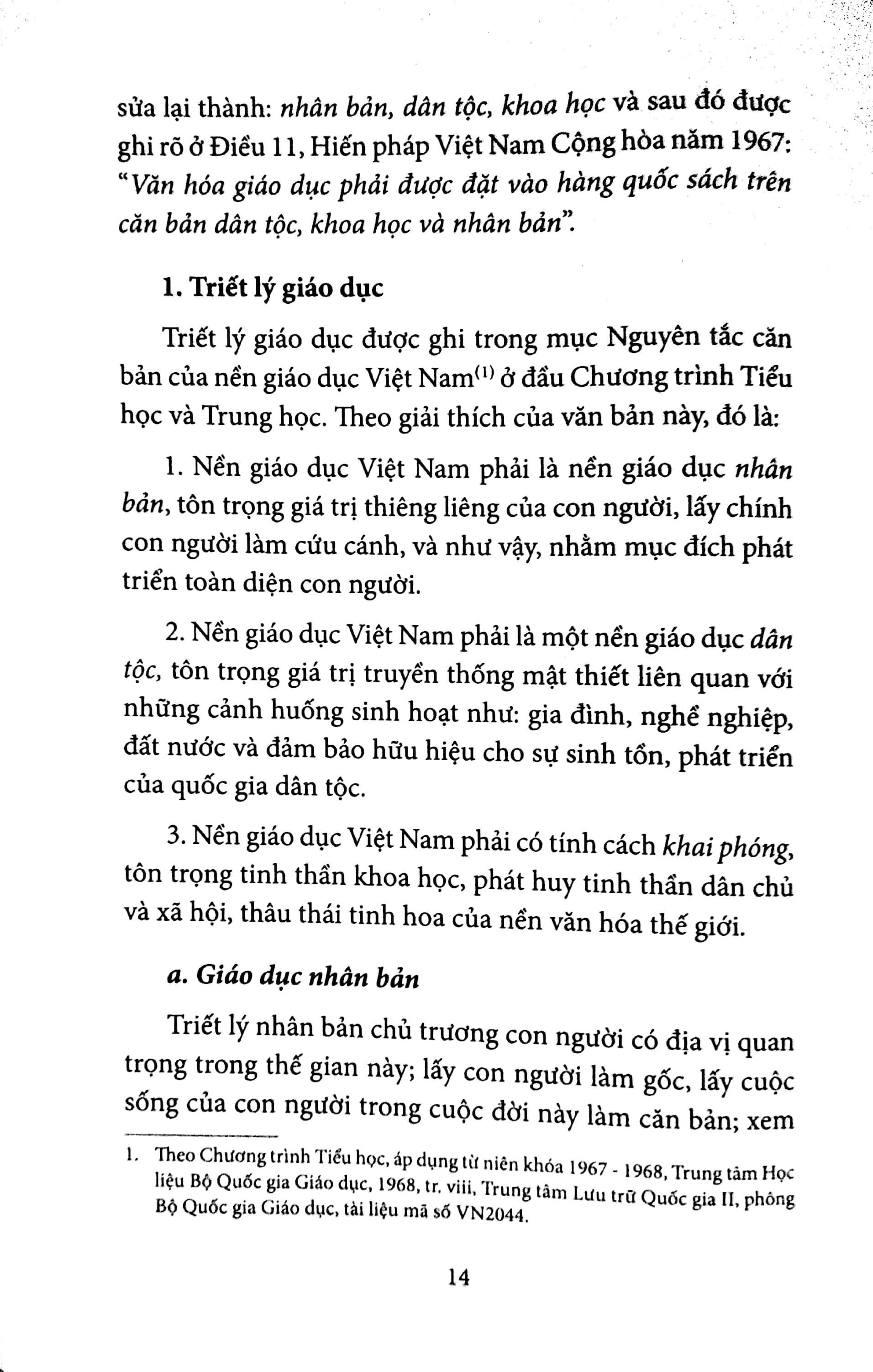 Giáo Dục Phổ Thông Miền Nam 1954-1975