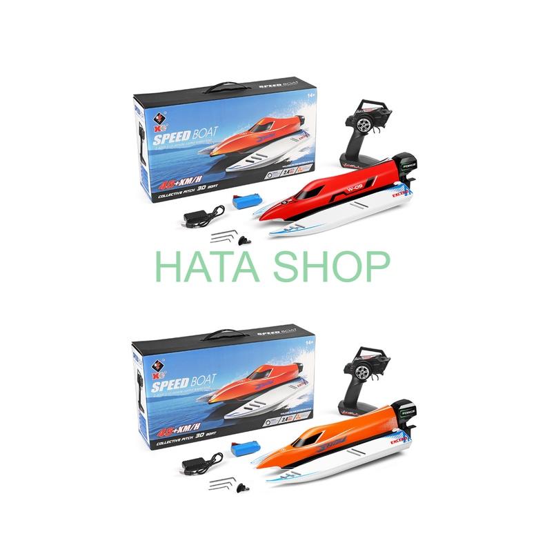 Tàu Cano Điều Khiển Từ Xa WL915-A Wltoys Tốc Độ 45km/h Động Cơ Không Chổi Than