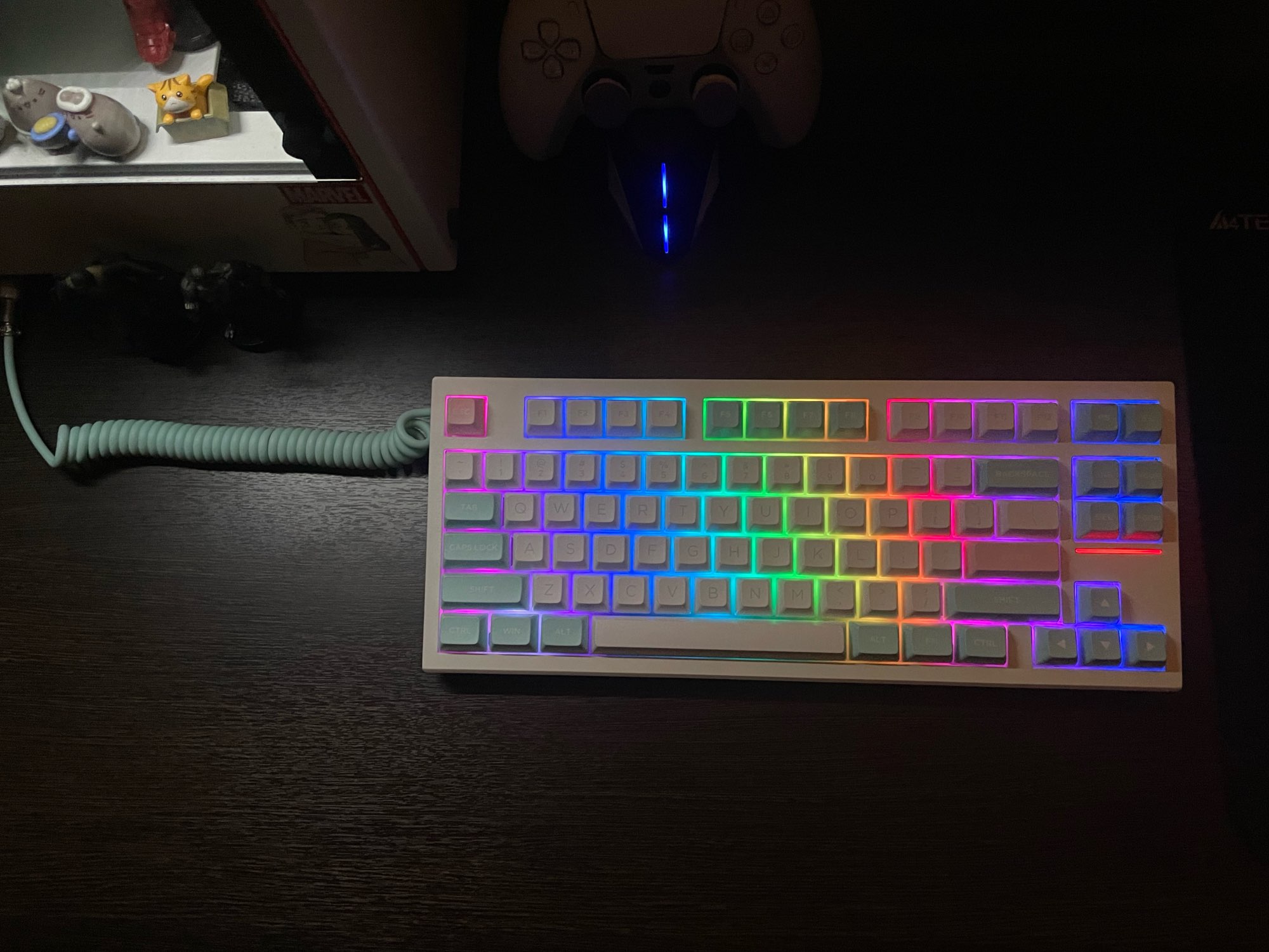 Bàn phím cơ FL-Esports FL750 SAM Polar Night/Mashmallow - Hàng chính hãng