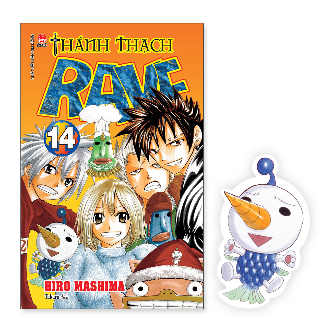 Truyện tranh Thánh thạch Rave - Tập 14 - Tặng kèm Bookmark Plue - NXB Kim Đồng