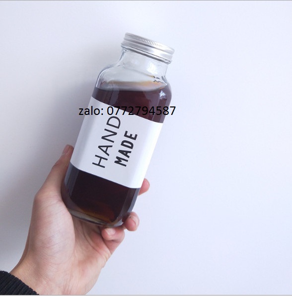 Chai Thủy Tinh Vuông 500ml Nắp Nhựa , Nắp nhôm | Tuỳ Chọn