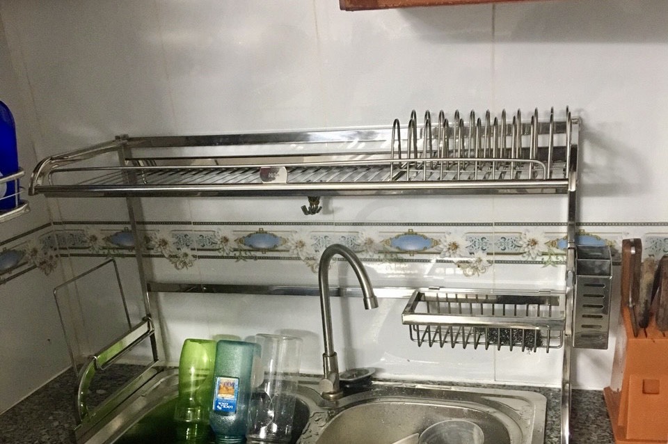 Kệ úp chén bát trên chậu rửa, mặt đá, đa năng tiện dụng hàng cao cấp chính hãng chắc chắn.