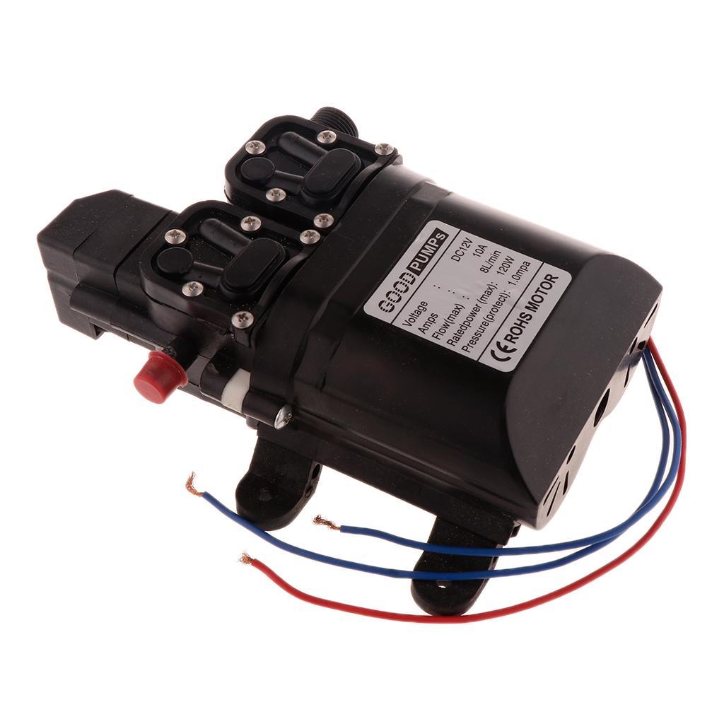 Water Pressure Auto Diaphragm Reflux Pump Quiet DC Pump