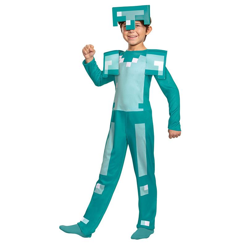 Trò Chơi Phù Hợp Với Trẻ Em Thiết Giáp Kim Cương Trẻ Em Carnival Đảng Nhân Vật Halloween Trang Phục Hóa Trang Jumpsuit