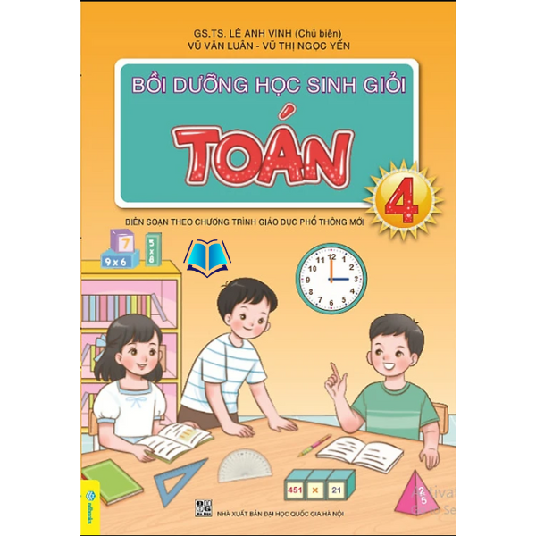 Sách - Combo/Lẻ Toán Bồi Dưỡng Học Sinh Giỏi Lớp 1.2.3.4.5 - Biên soạn theo chương trình GDPT mới