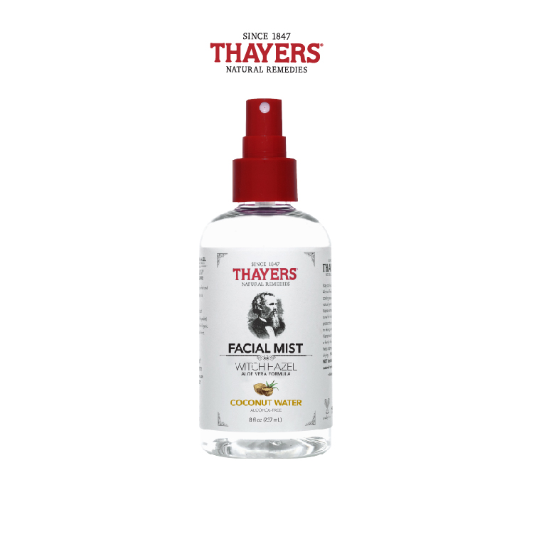 Nước hoa hồng không cồn THAYERS - Hương nước dừa - Dạng xịt 237ml