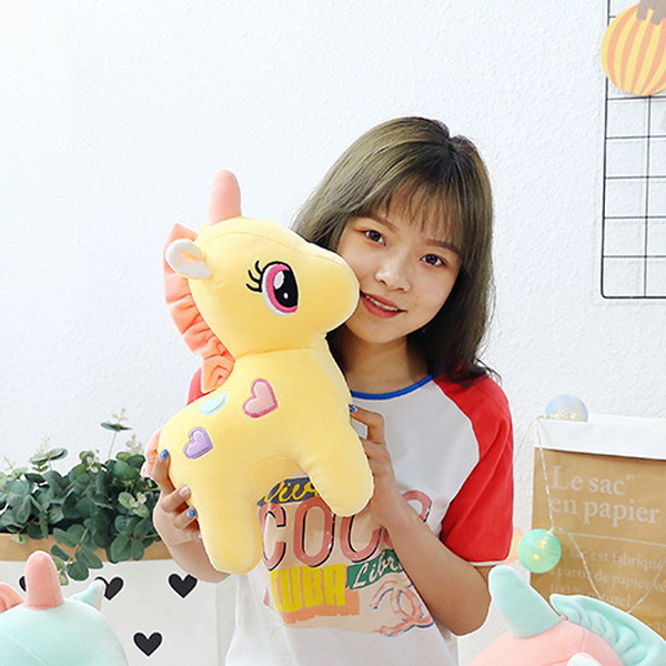 Gấu bông ngựa Pony Oenpe dễ thương 28cm TNB223, siêu cute, đáng yêu - Màu ngẫu nhiên