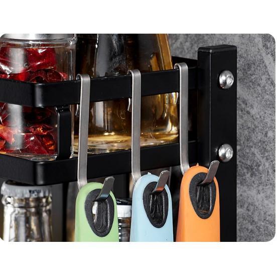 Kệ để gia vị 3 tầng sơn tĩnh điện cao cấp
