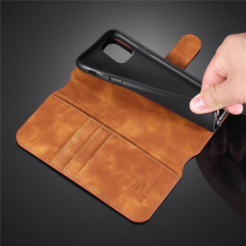 Bao Da Phong Cách Retro Có Ngăn Đựng Thẻ Cho Iphone 11 Pro Max X Xs Max Xr I8 I7 I6S Plus Se 2020