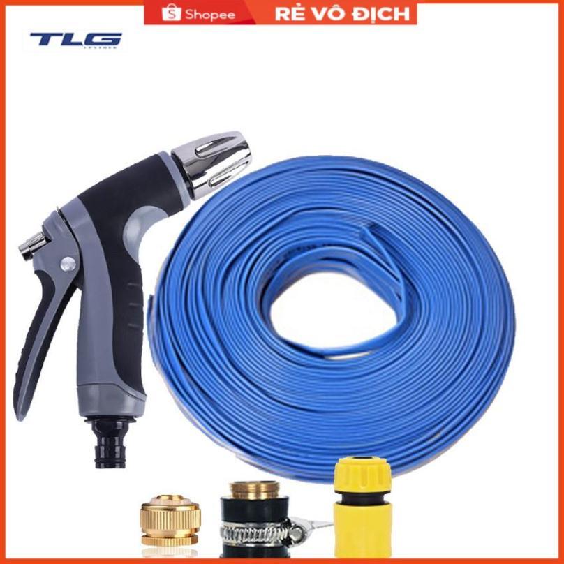 Bộ dây và vòi xịt rửa xe tưới cây tăng áp 20M (cút nhựa nối đồng nhựa) 206817