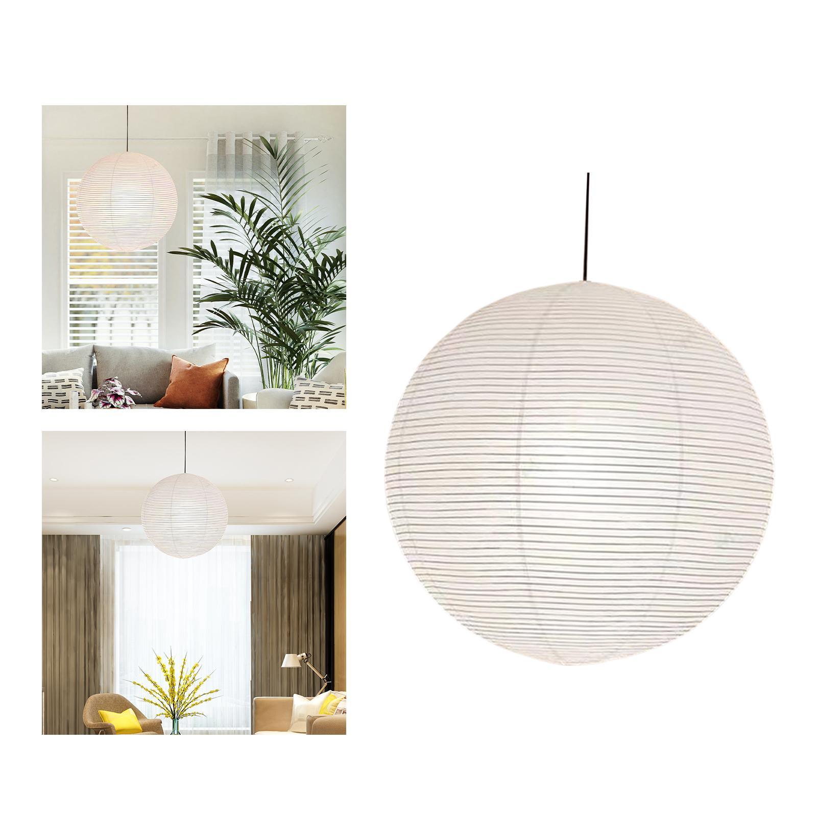 Round Paper Lampshade Ball Lanterns Lamps for Kitchen Restaurant Decoration
