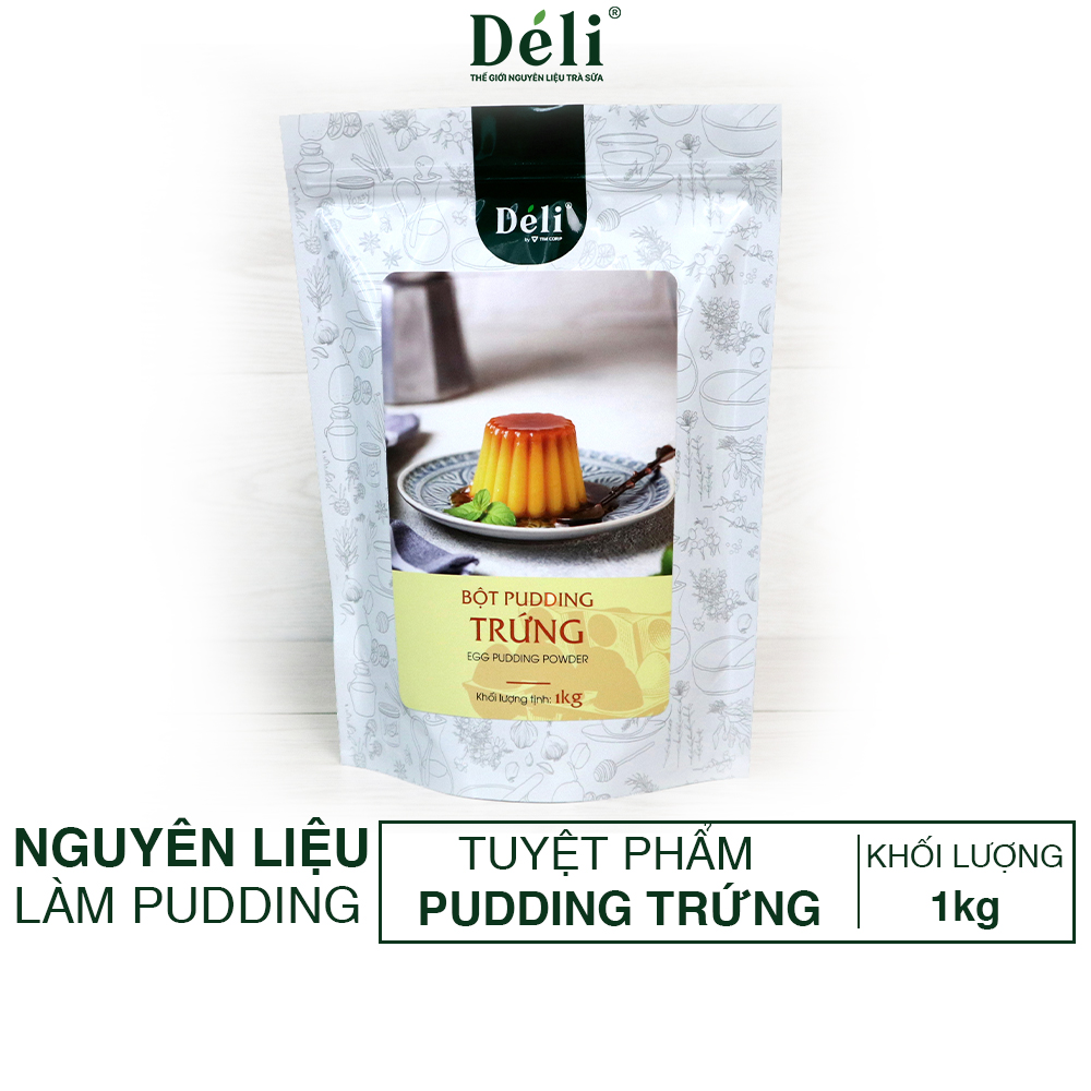 Pudding trứng Déli