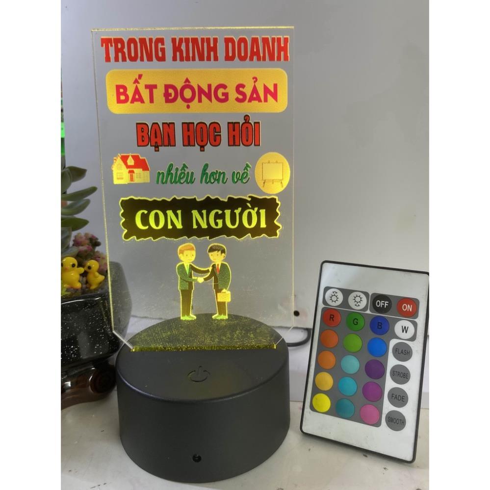 19-Tranh động lực led 32 màu triết lý kinh doanh bất động sản - Dled-19