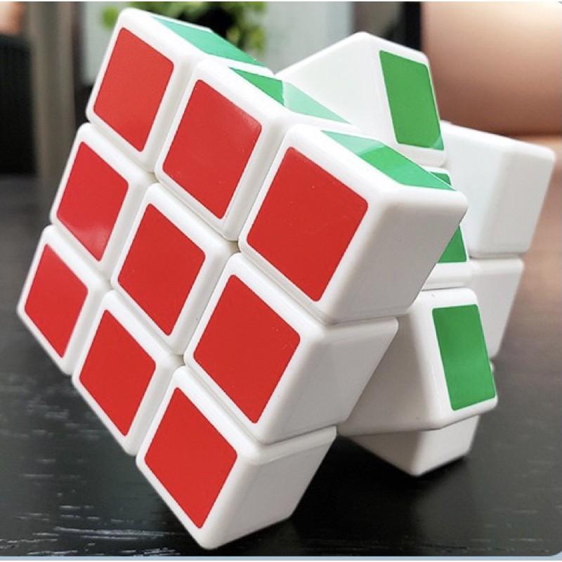 Rubik 3x3 cho bé tập chơi màu trắng loại rẻ