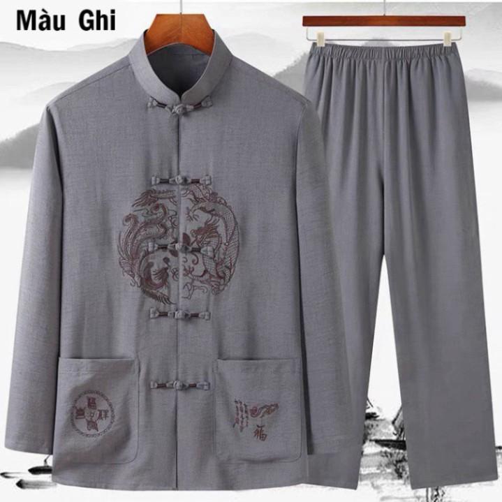 Bộ quần áo nam trung niên, Chất đũi thái thấm hút mồ hôi