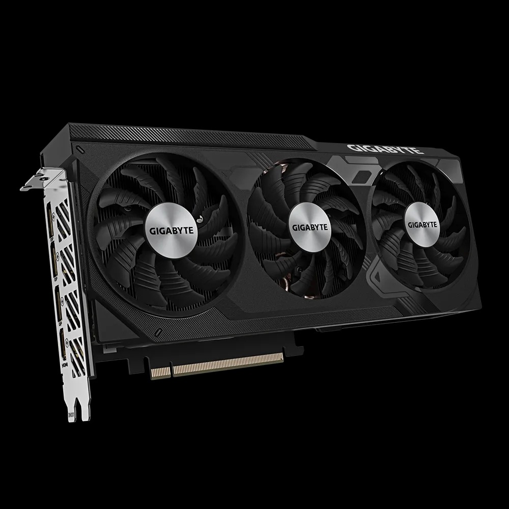 Card màn hình VGA Gigabyte GeForce RTX 4070 Ti Super Windforce OC 16G (N407TSWF3OC-16GD) - Hàng Chính Hãng