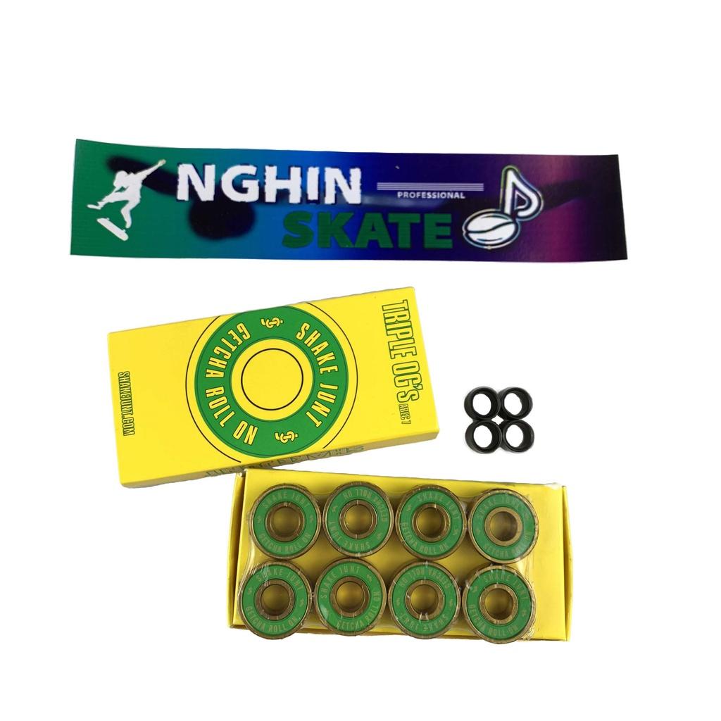 Vòng bi Shake Junt ABEC-7 Bearings | Vòng Bi DoBy Heart Pro K Cơ Pro | Vòng bi ván trượt | Nghin Skate