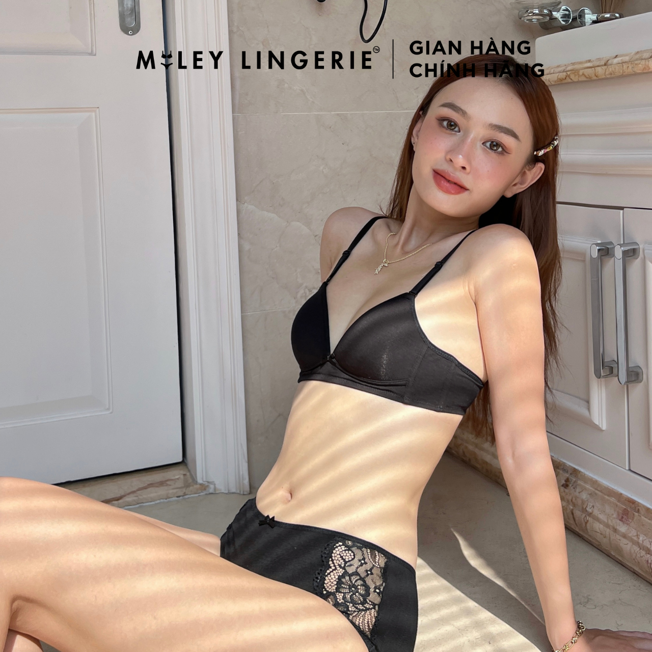 Combo 2 Quần Lót Nữ Lưng Cao Modal Phối Ren Active Miley Lingerie Màu Da &amp; Hồng FDS0925-1225