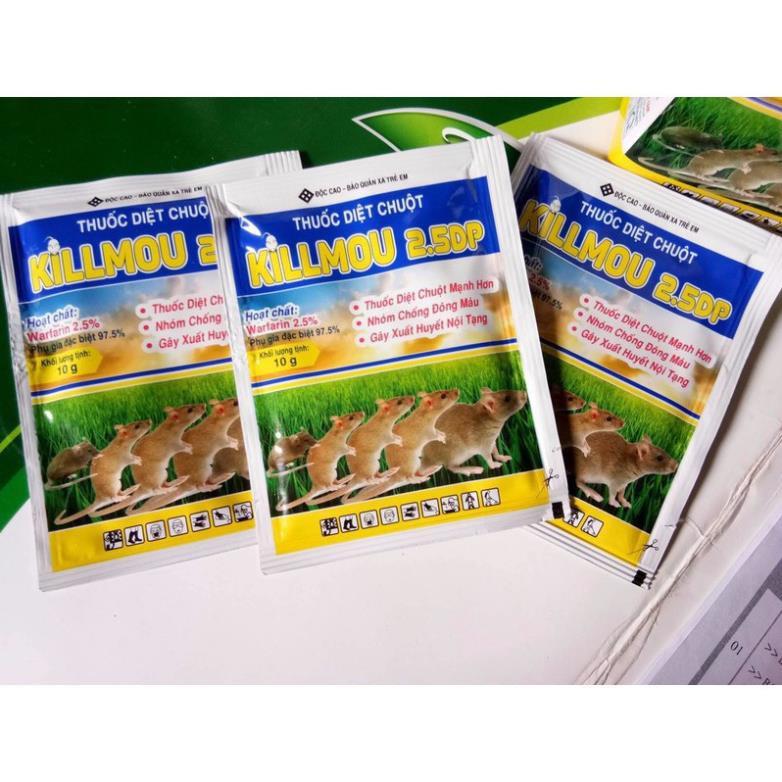 Thuốc diệt chuột Killmou thế hệ mới - ENASAKILLMOU 2,5DP 10g