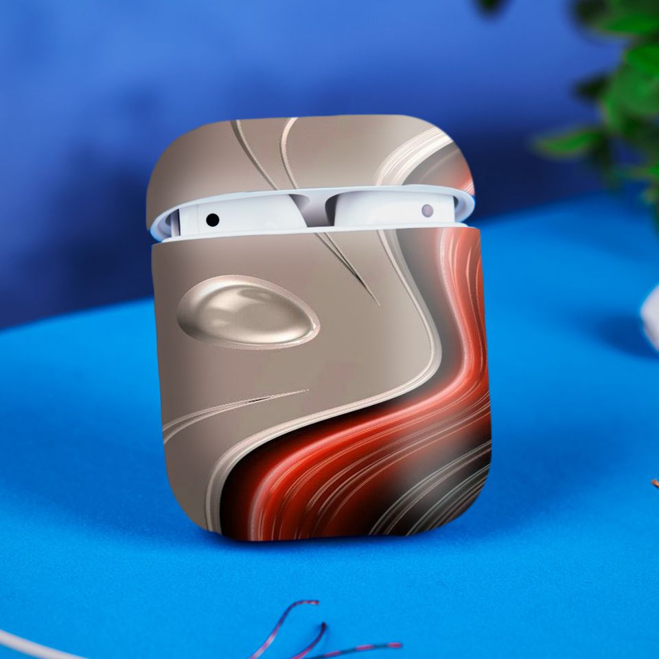 Miếng dán skin chống bẩn cho tai nghe AirPods in hình Họa tiết - HTx115 (bản không dây 1 và 2)