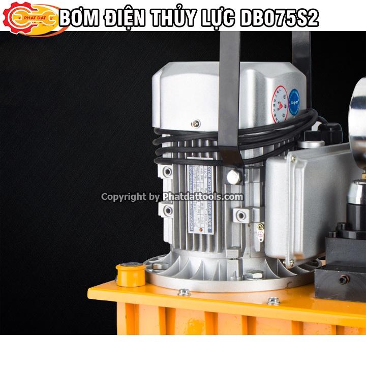 Bơm Điện Thủy Lực DB075S2-Bộ nguồn thủy lực Công suất 750W-Van cơ 2 đường dầu
