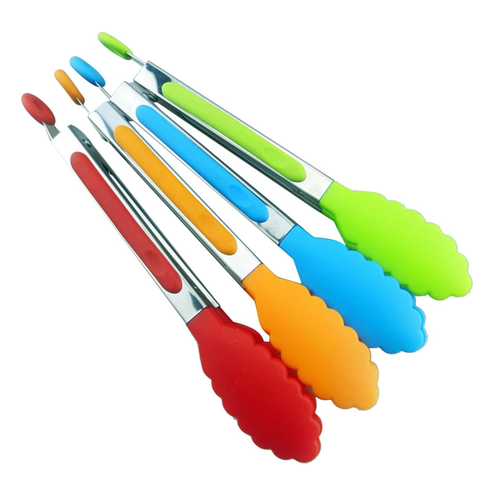 Lưỡi Dao Silicone Mini Bằng Thép Không Gỉ 8 Inch