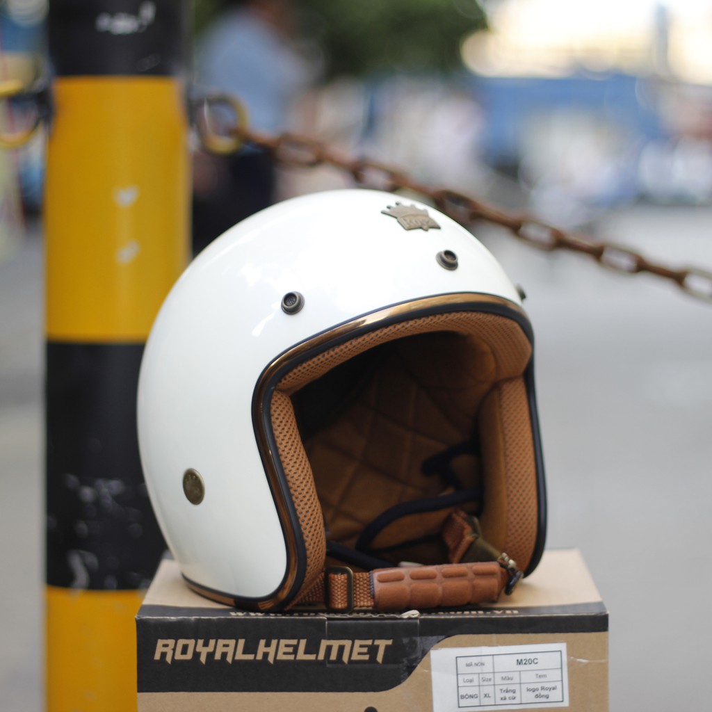 Nón bảo hiểm 3/4 Royal M20C