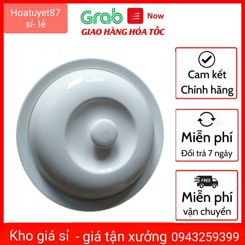 Tô sứ - âu cơm - liễng cơm canh sứ trắng có nắp vành dung tích 1 lít