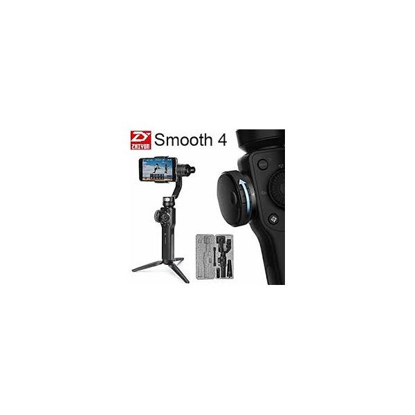 Gimbal Zhiyun Smooth 4 - Tay cầm chống rung - Hàng Chính Hãng