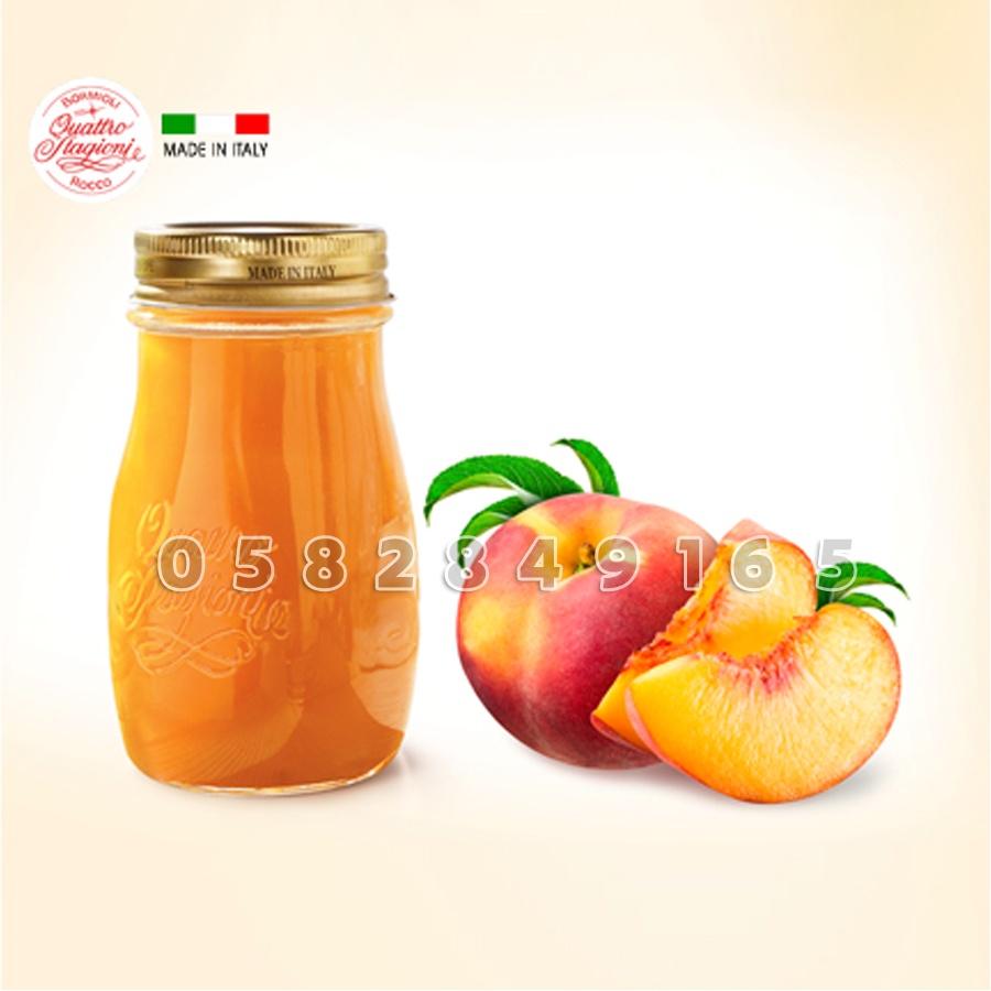 ITALY-Lọ thủy tinh đựng sữa hạt, nước ép, yaout QUATTRO - Bormioli Rocco - 200ml