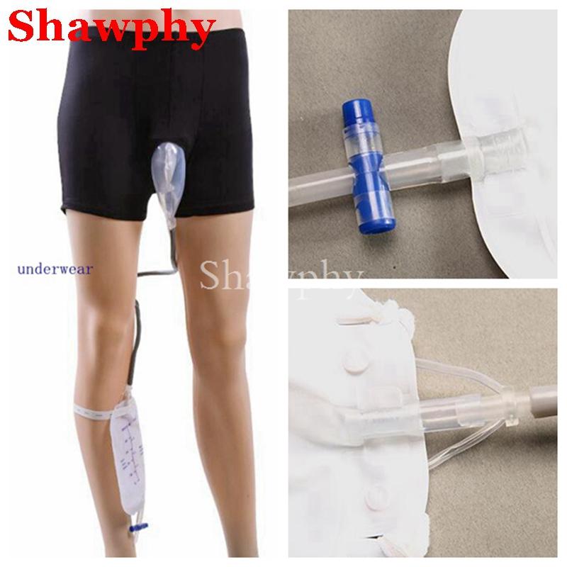 Di Động Rò Rỉ Chống Pee Túi Nam Nam Nước Tiểu Túi Đeo Mềm Không Tự Chủ Quần Tã Người Lớn