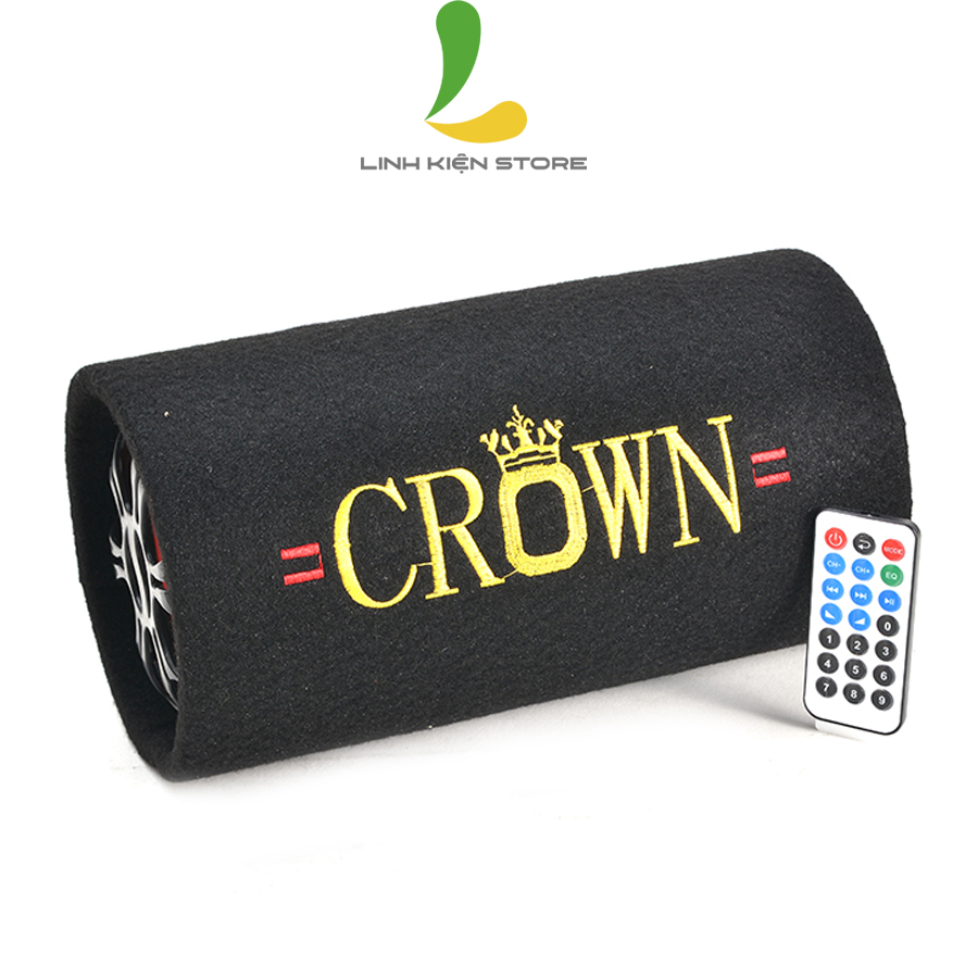 Loa Crown 5 Đế nghe nhạc bằng thẻ nhớ, USB - Hàng Chính Hãng