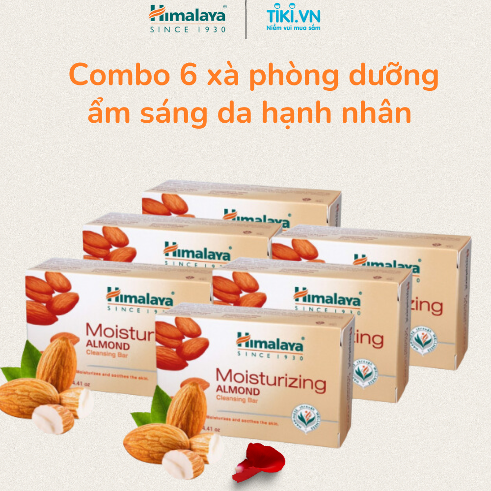 Xà Phòng Hạnh Nhân Dưỡng Ẩm - 6 Combo