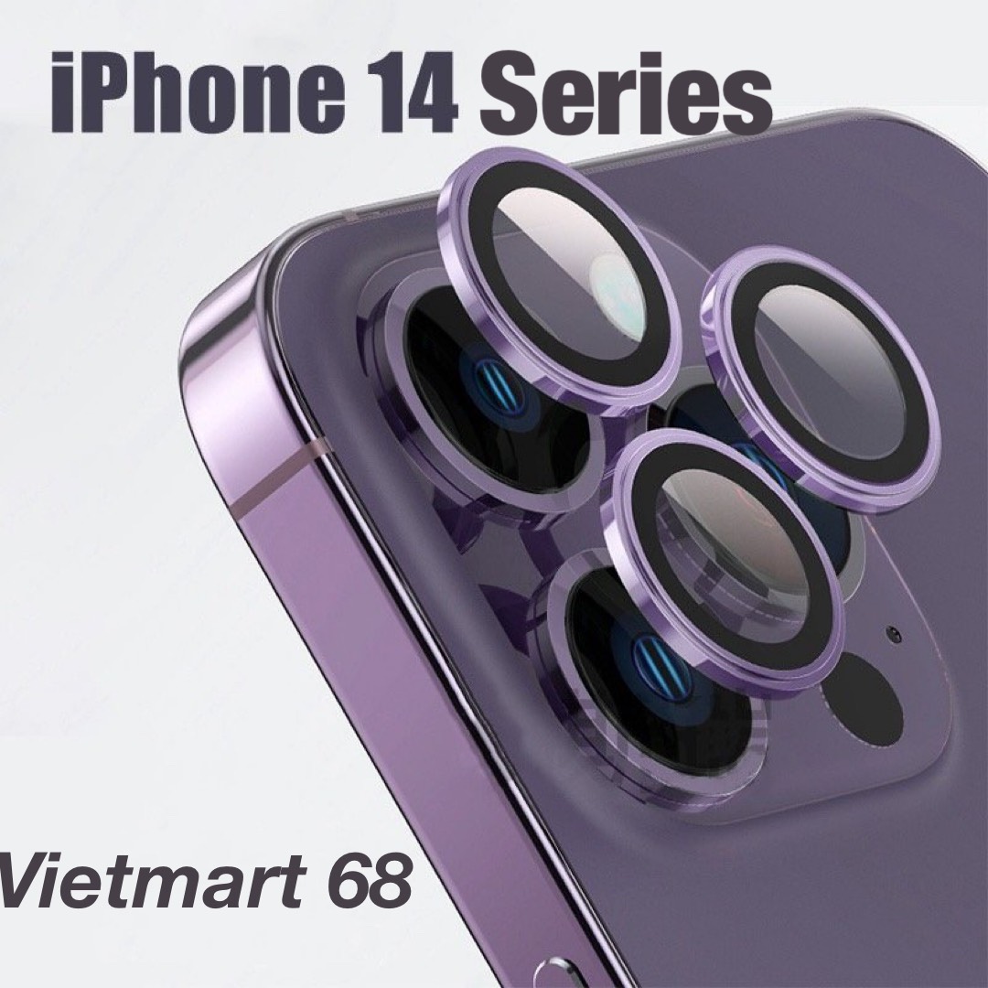 Mắt Bảo Vệ Camera dành Cho iPhone 14, 14Plus, 14Pro - 14ProMax - Chống Bụi, Hạn chế vân tay &amp; Mờ Camera - HOTTREND 2022