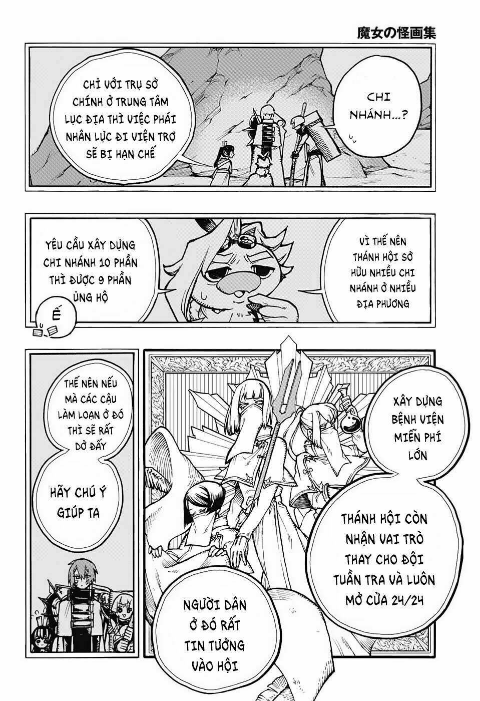 những bức họa quái dị của phù thủy chapter 13 6