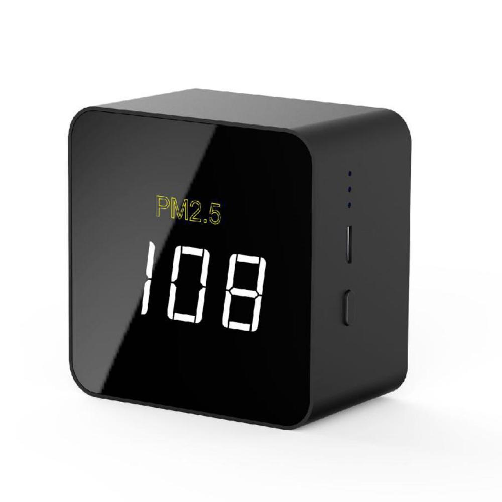 USB Mini PM2.5 Detector Rechargeable Air Quality Tester Monitor with LED Display Portable Electrical Measurement